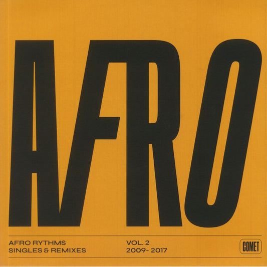 Comet Afro Rhythms Vol 2 - Vinyl LP vinyl record cover