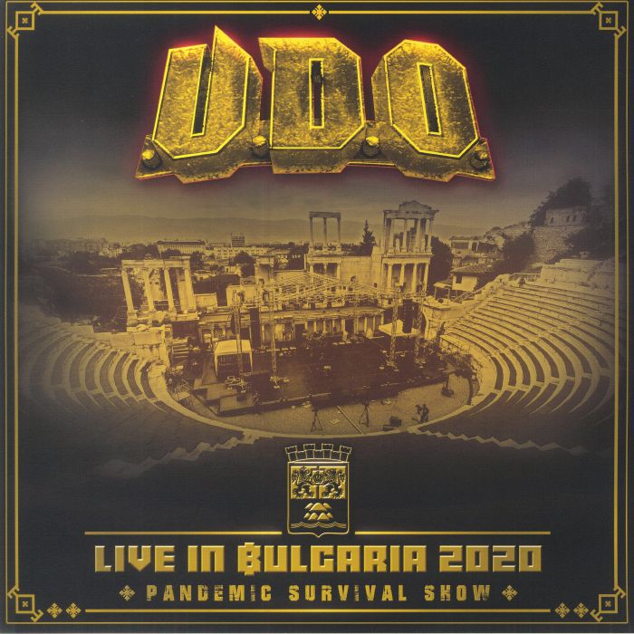 Live In Bulgaria 2020: Pandemic Survival Show - White Vinyl 3xLP vinyl record cover