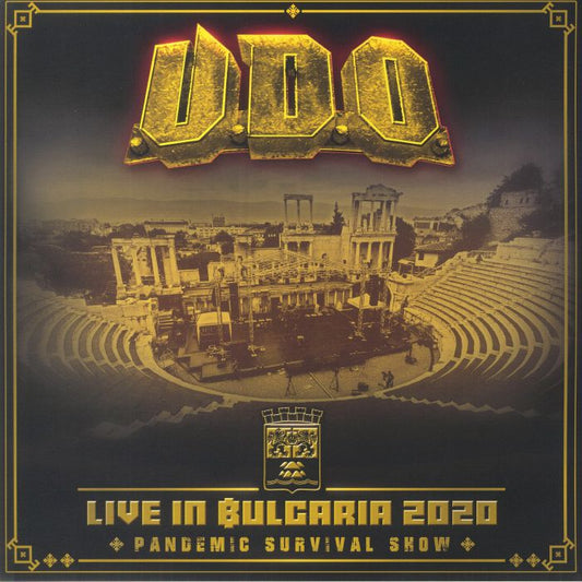 Live In Bulgaria 2020: Pandemic Survival Show - White Vinyl 3xLP vinyl record cover