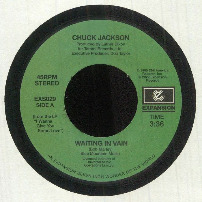 Waiting In Vain - Vinyl Single vinyl record cover