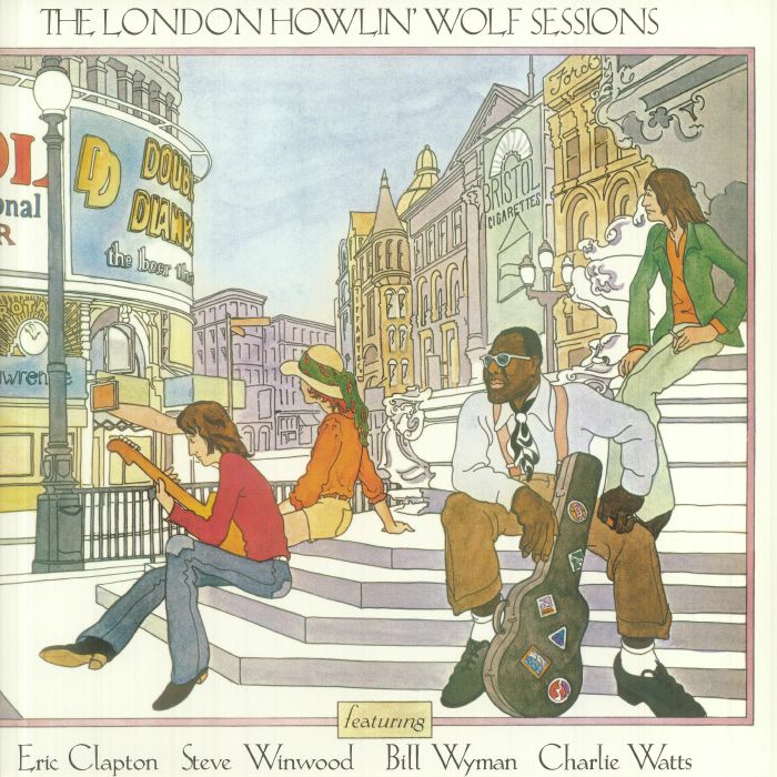 The London Howlin' Wolf Sessions - Vinyl LP vinyl record cover
