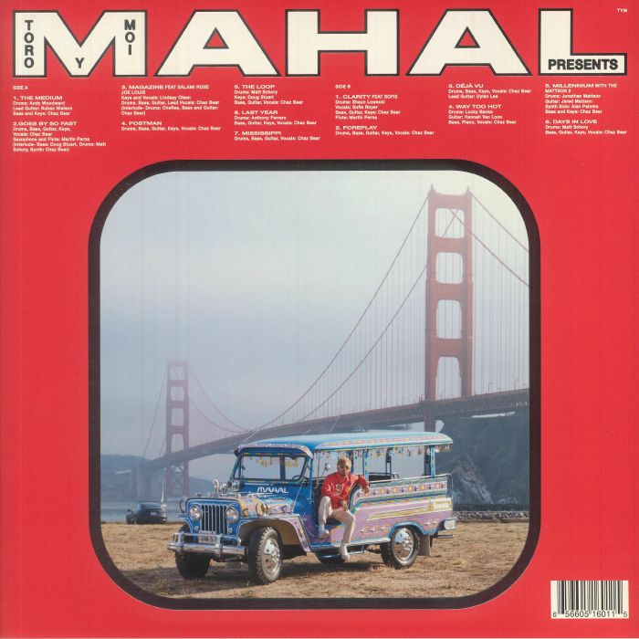Mahal - Limited Edition Silver Vinyl LP vinyl record cover