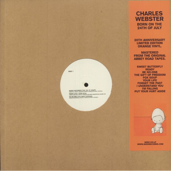 Born On The 24th Of July - Limited Orange Vinyl 2xLP vinyl record cover