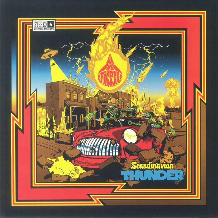 Scandinavian Thunder - Limited Edition Yellow Vinyl LP vinyl record cover
