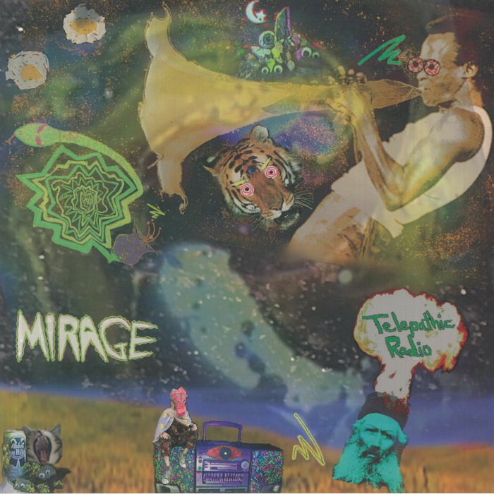 Telepathic Radio - Limited Edition Vinyl LP vinyl record cover