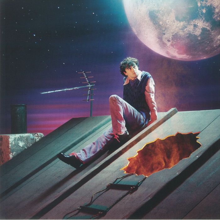 Mellow Moon - White & Purple Splatter Vinyl LP vinyl record cover