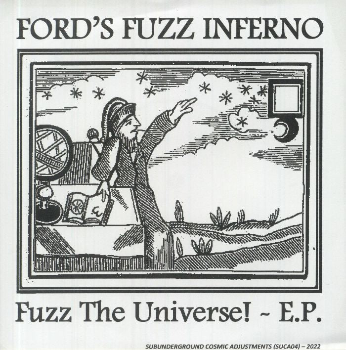 Fuzz The Universe! EP - Vinyl EP vinyl record cover