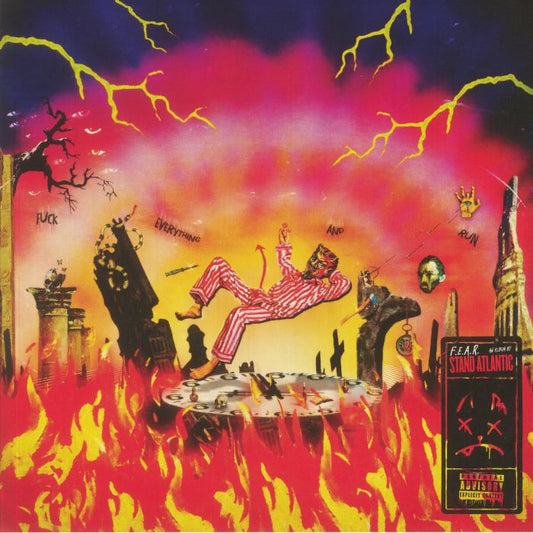 Fear - Hot Pink Vinyl LP vinyl record cover