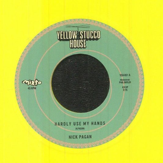 In A Cave - Limited Edition Yellow Vinyl Single vinyl record cover
