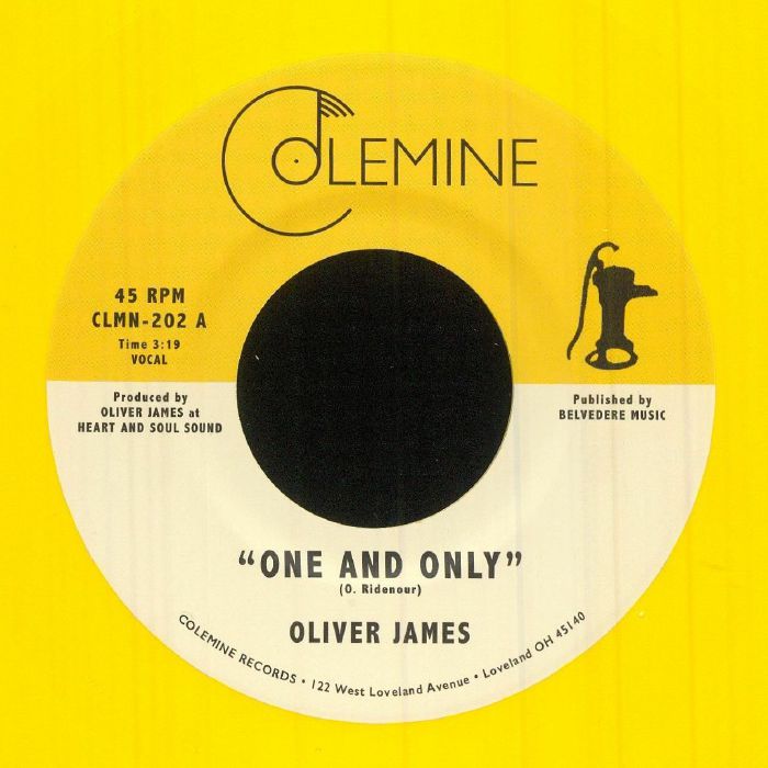 One & Only - Limited Edition Yellow Vinyl Single vinyl record cover