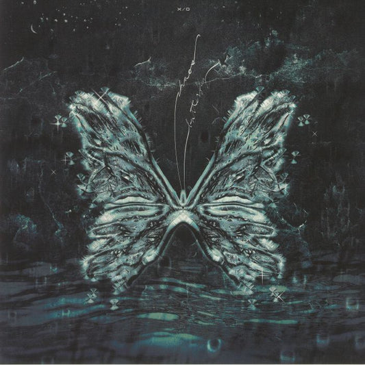 Chaos Butterfly - Teal Vinyl LP vinyl record cover
