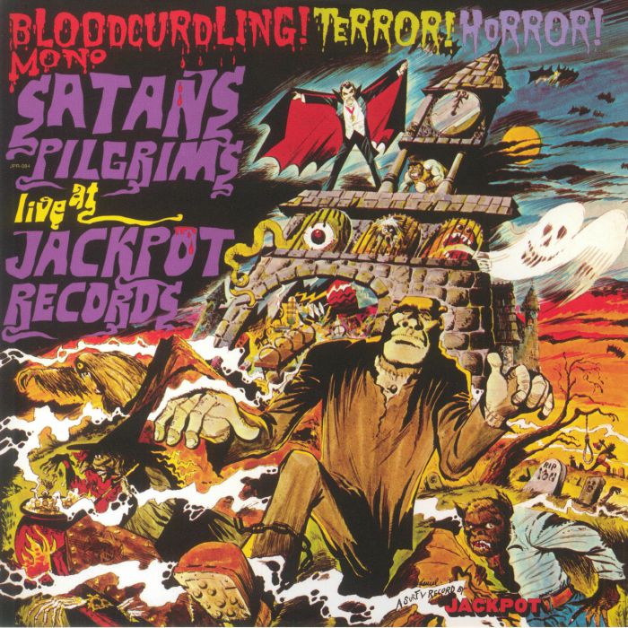 Live At Jackpot Records - Limited Edition Green Vinyl LP vinyl record cover