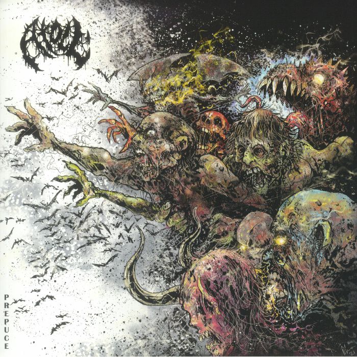 Prepuce - Limited Edition Splatter Vinyl EP vinyl record cover