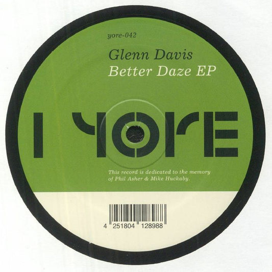Better Daze - Vinyl EP vinyl record cover