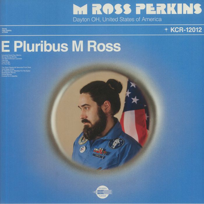 E Pluribus M Ross - Clear Vinyl LP vinyl record cover