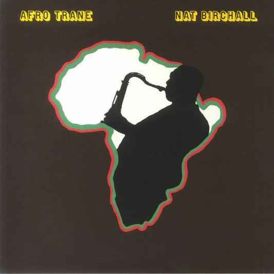 Afro Trane - Limited Edition White Vinyl LP vinyl record cover