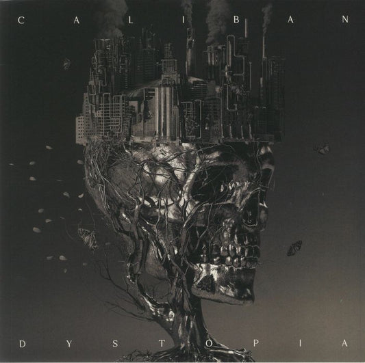 Dystopia - Limited Edition Pink & Black Marbled Vinyl LP vinyl record cover