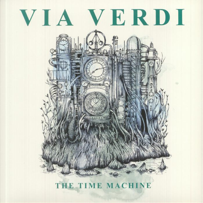 The Time Machine - Limited Edition White Vinyl LP vinyl record cover