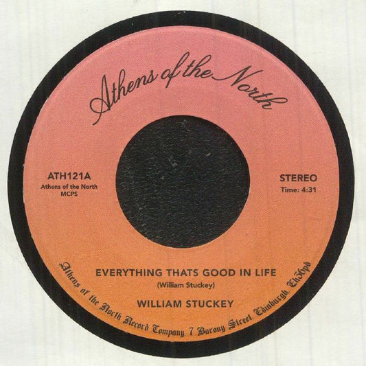 Everything That's Good In Life - Vinyl Single vinyl record cover