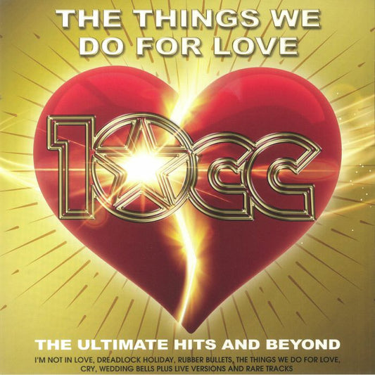 The Things We Do For Love: The Ultimate Hits & Beyond vinyl record cover