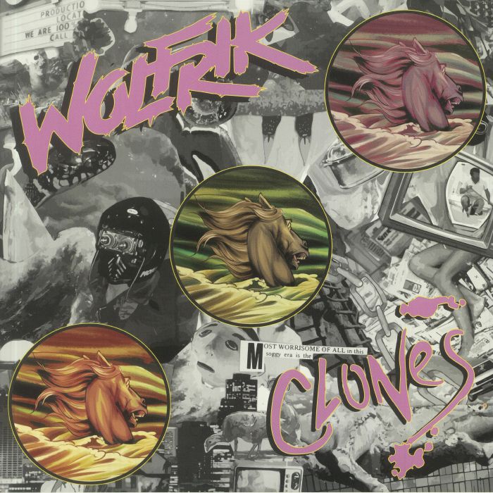 Clones - Limited Edition Green Vinyl LP vinyl record cover