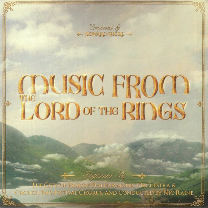 Howard Shore: The Lord Of The Rings Trilogy - Brown Vinyl 3xLP vinyl record cover