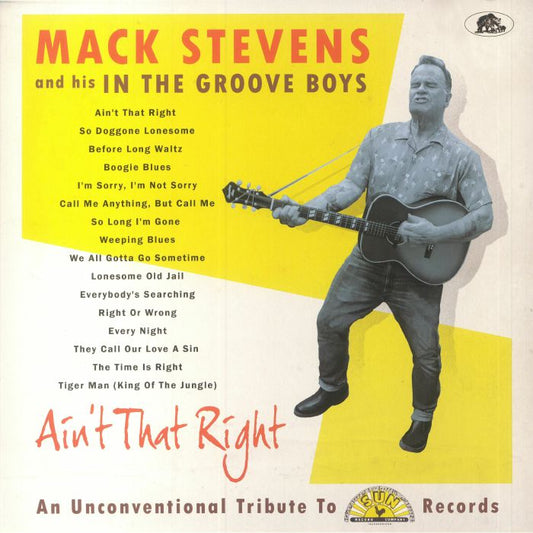 Ain't That Right: An Unconventional Tribute To Sun Records - Vinyl LP vinyl record cover