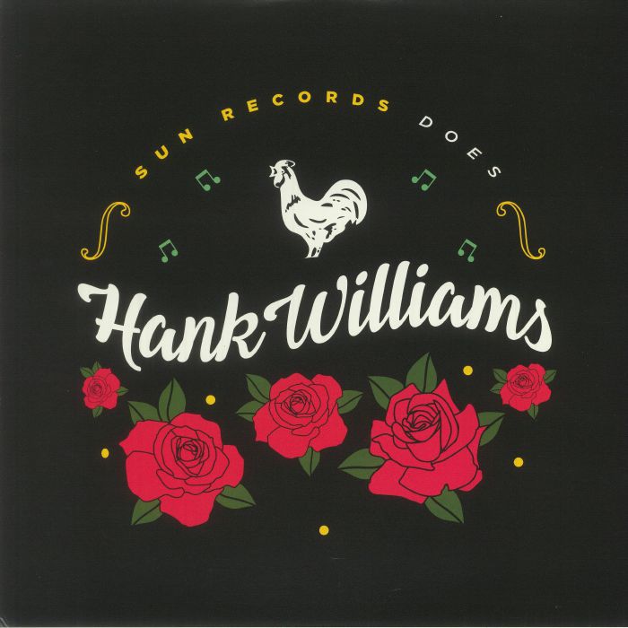 Sun Records Does Hank Williams - Limited Edition Red Vinyl LP vinyl record cover