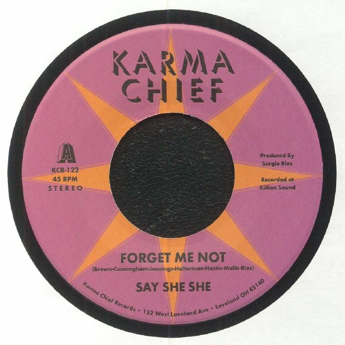 Forget Me Not - Vinyl Single vinyl record cover