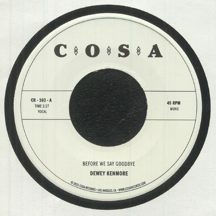 Before We Say Goodbye - Vinyl Single vinyl record cover