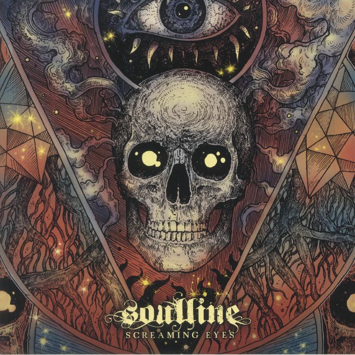 Screaming Eyes - Limited Edition Red Vinyl LP vinyl record cover