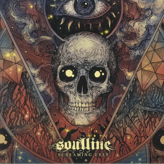 Screaming Eyes - Limited Edition Red Vinyl LP vinyl record cover