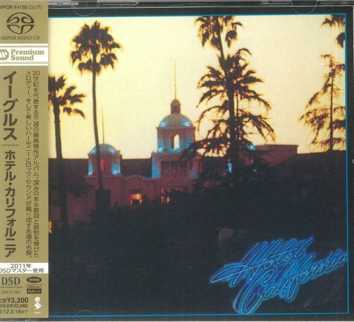 Hotel California - Hybrid SACD CD cover