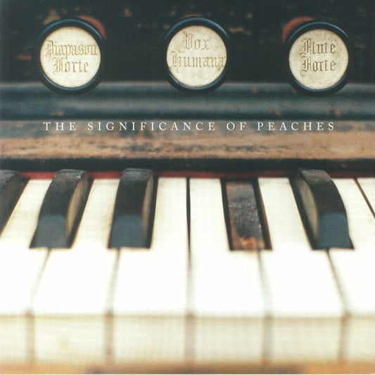 The Significance Of Peaches - Limited Edition Ivory Vinyl LP vinyl record cover