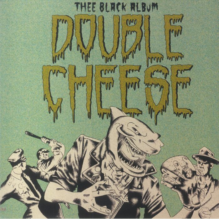 Thee Black Album - Limited Edition Green Splattered Vinyl LP vinyl record cover
