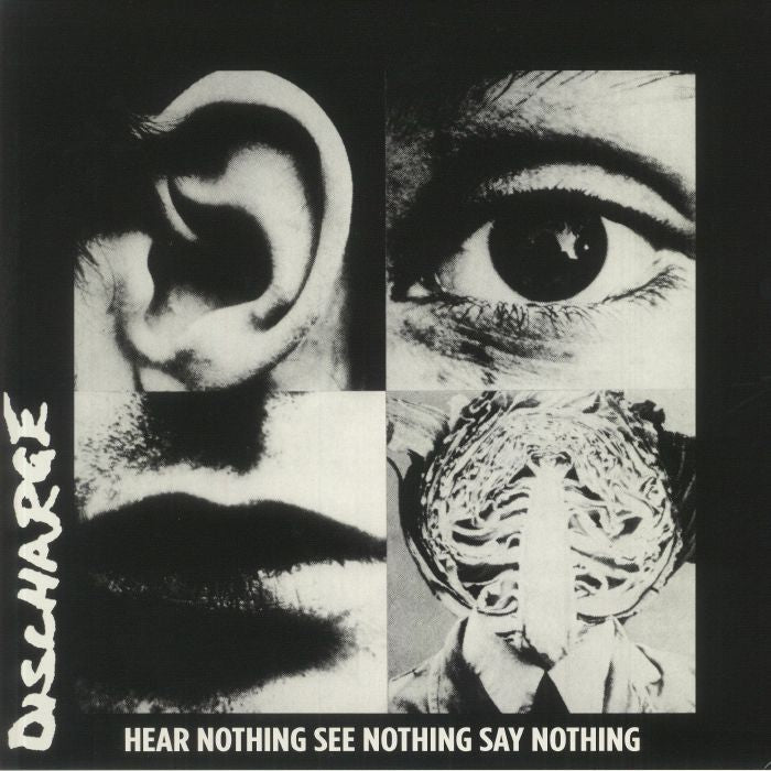 Hear Nothing See Nothing Say Nothing - White Vinyl LP vinyl record cover