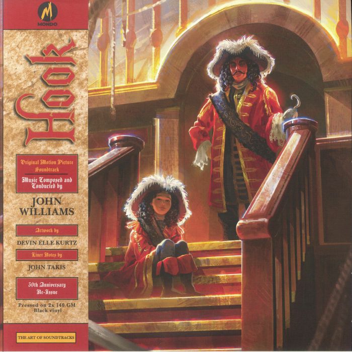 Hook (Soundtrack) (30th Anniversary Edition) - 2xLP vinyl record cover