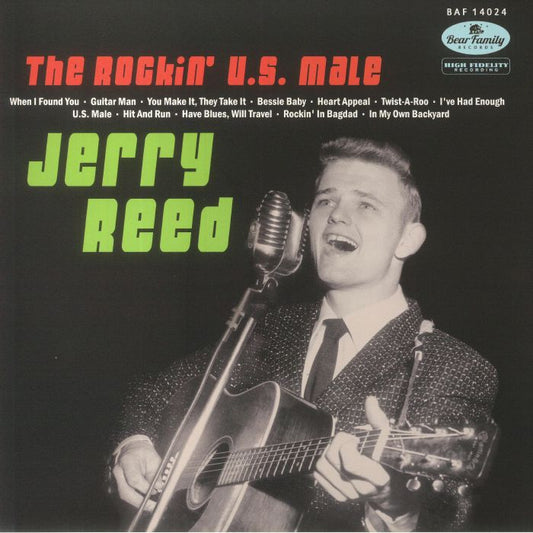 The Rockin' U.S. Male - Limited Edition Vinyl LP vinyl record cover