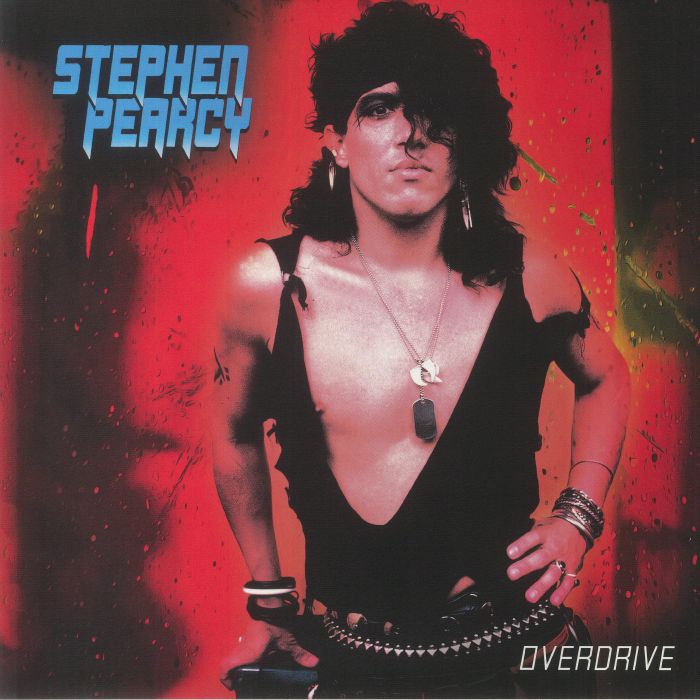 Overdrive - Limited Edition Red Marbled Vinyl LP vinyl record cover