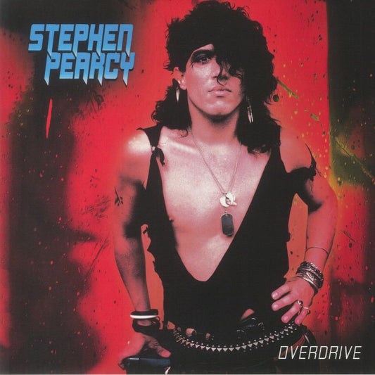 Overdrive - Limited Edition Red Marbled Vinyl LP vinyl record cover