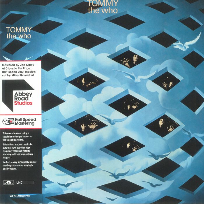 Tommy - Half Speed Remastered 2xLP vinyl record cover