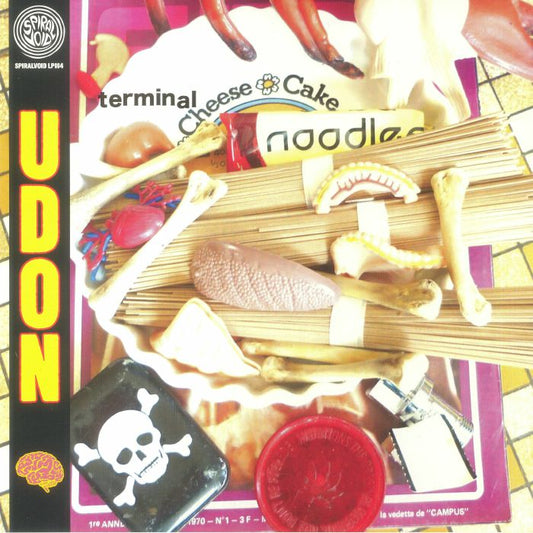 Udon Noodle - Limited Edition Green Marbled Vinyl LP vinyl record cover
