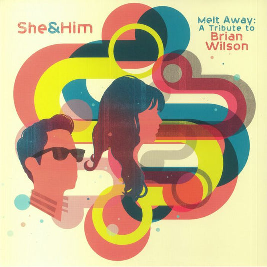 Melt Away: A Tribute To Brian Wilson - Yellow Vinyl LP vinyl record cover