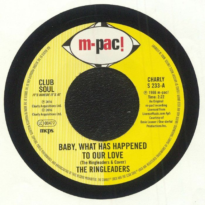 Baby, What Has Happened To Our Love - Vinyl Single vinyl record cover