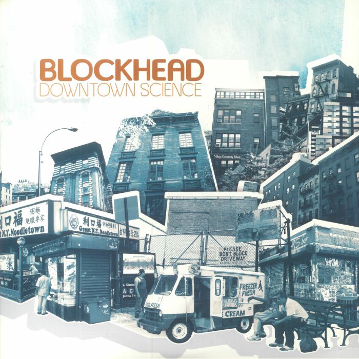 Downtown Science - Limited Edition Grey Marbled Vinyl 2xLP vinyl record cover