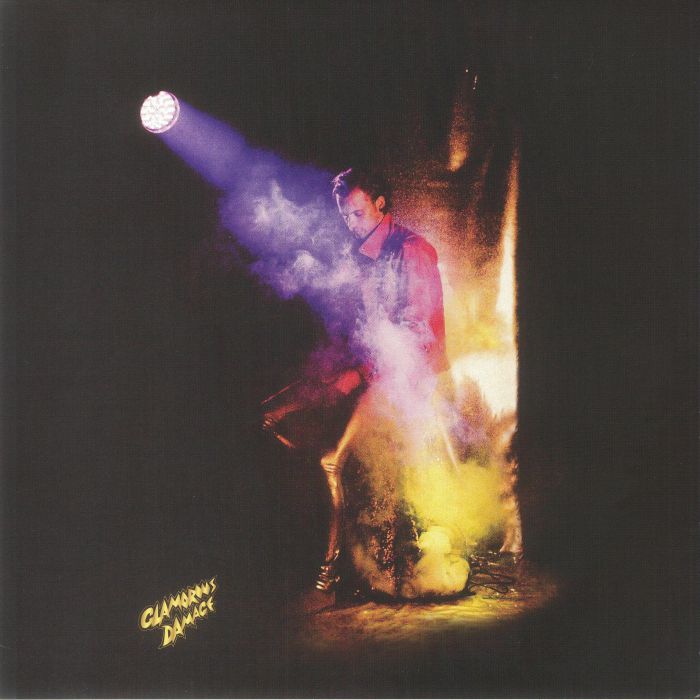 Glamorous Damage - Remastered Gold Vinyl LP vinyl record cover