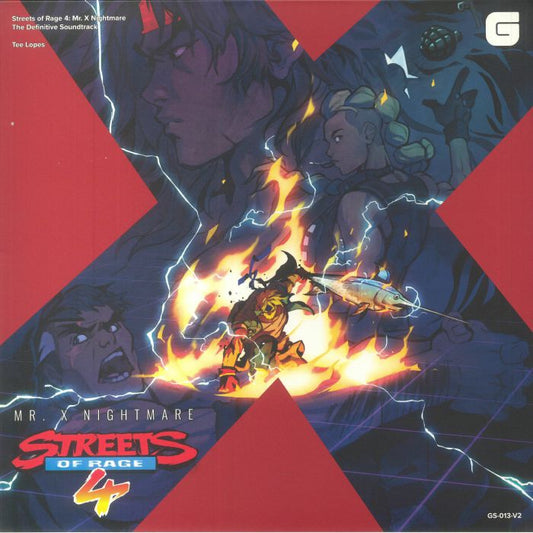 Streets Of Rage 4: Mr X Nightmare (Soundtrack) - Limited Edition Vinyl LP vinyl record cover