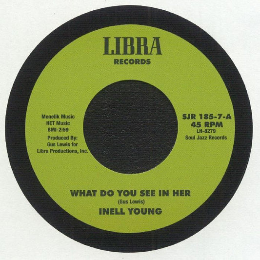 What Do You See In Her? - Vinyl Single vinyl record cover