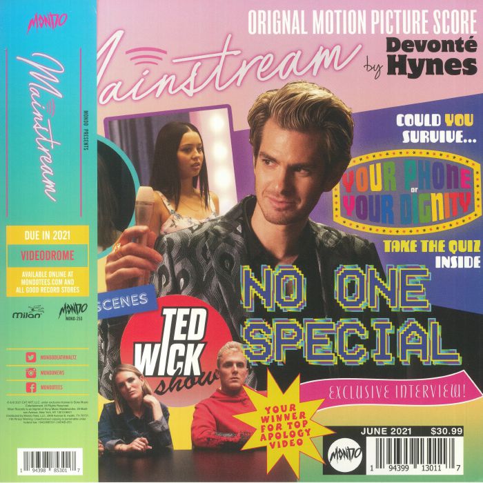 Mainstream (Soundtrack) - Vinyl LP vinyl record cover