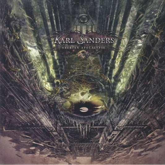 Saurian Apocalypse - Green Vinyl 2xLP vinyl record cover